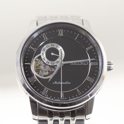 SEIKO PRESAGE 4R39-00M0 Automatic Black Dial Stainless Mens | eBay
