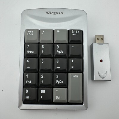 Targus Wireless Stow-n-Go Keypad AKP01US