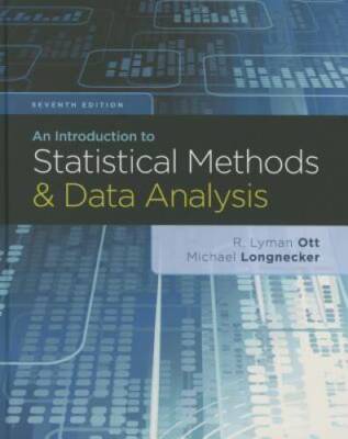 An Introduction to Statistical Methods and Data Analysis - Hardcover - VERY GOOD