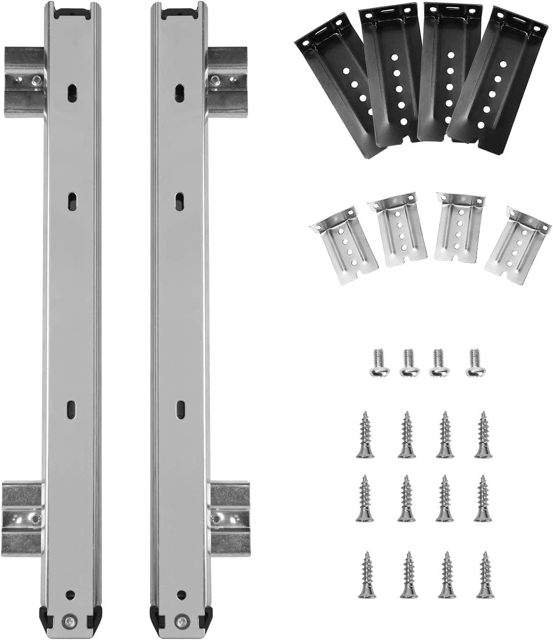 Keyboard Slide,  14 Inch 2 PCS Heavy Duty Ball Bearing Slides, Computer Drawer T