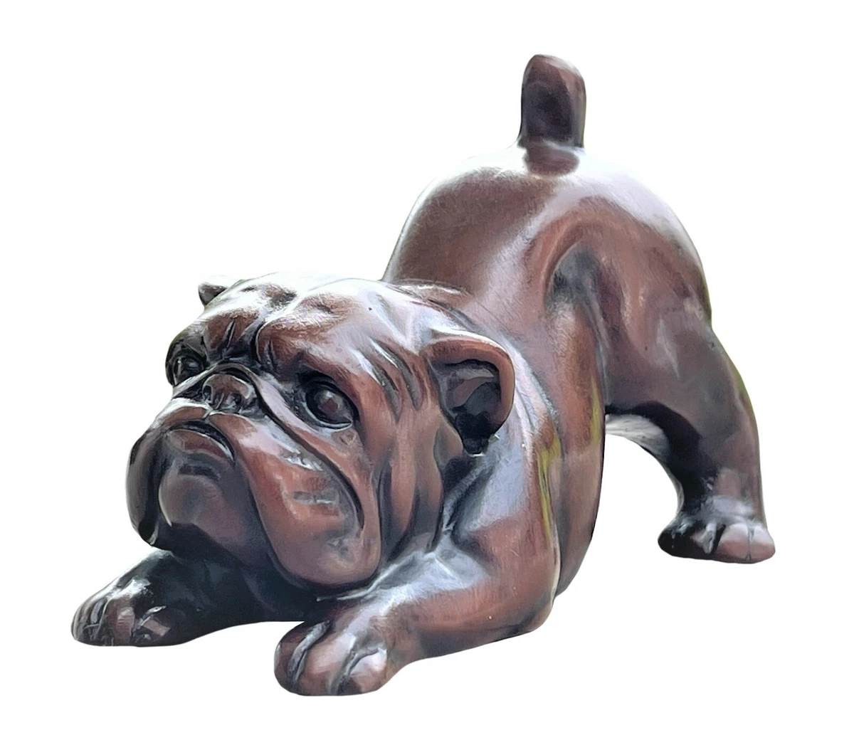 ヴィンテージ ブルドッグ ブロンズオブジェ 】パグ・フレブル・ブル・銅像彫刻 Bulldog products for sale | eBay