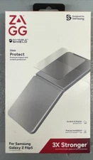 Zagg Invisible Shield Antimicrobial Screen Protector for Samsung Galaxy Z Flip5