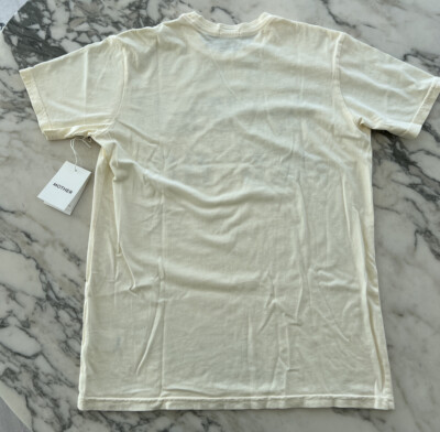 Mother Denim Tempeh All Day Nude Natural Ivory Shirt Size XS | eBay
