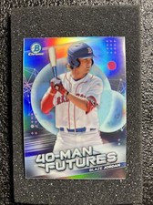 2021 Bowman Chrome Baseball 40-Man Futures #15 Blaze Jordan  Boston Red Sox