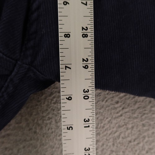 DOCKERS Pants Mens 28 Blue Cotton Polyester Corduroy Chino Khaki 28x30 - Picture 20 of 20