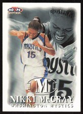 1999 Hoops WNBA Nikki McCray #45 Washington Mystics