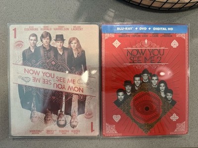 NOW YOU SEE ME 1 & 2 BLU RAY OOP STEELBOOKS BEST BUY