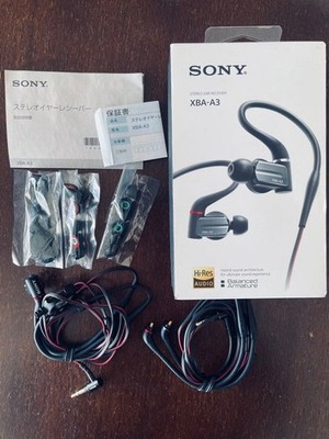 Sony XBA-A3 Stereo Ear Receiver | eBay