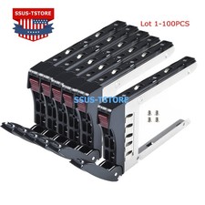 Lot SuperMicro 2.5" SFF SAS/SATA Hard Drive Caddy Tray SB16105 MCP-220-00047-0B