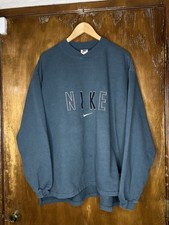 Vintage Nike Forest Green Embroidered Sweater