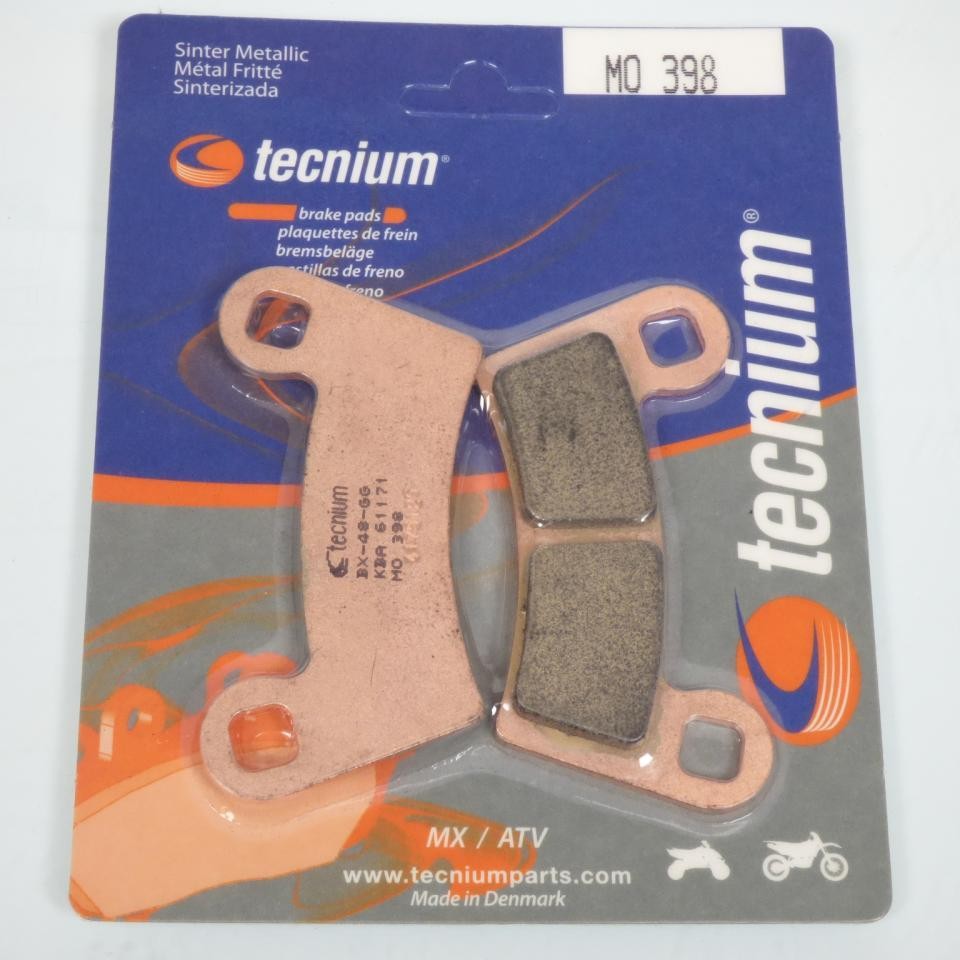 Plaquette de frein Tecnium pour Quad Polaris 450 Outlaw MXR 2009 2010 AVG AVD