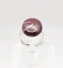 Sterling Silver Vintage Agate Ring Size 8 — photo 2