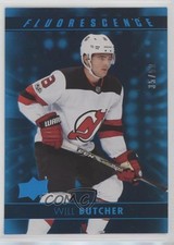 2017-18 Upper Deck Fluorescence Blue 35/50 Will Butcher #F-4 0c1o