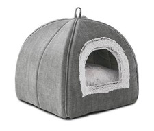 Cat Bed for Indoor Cats - Cat Cave Bed Cat House Cat Tent with Removable Wash...