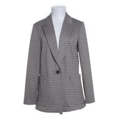 H&M, Blazer, Größe: 40, Beige/Mehrfarbig, Polyester/Viskose/Elasthan #GFu