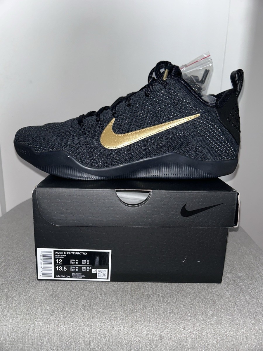 Nike Kobe 11 Elite Low Protro Fade To Black Men's Size 12 | eBay