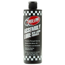 Red Line Synthetic Assembly Lube Liquid Formula for Engine & Drivetrain 12 oz