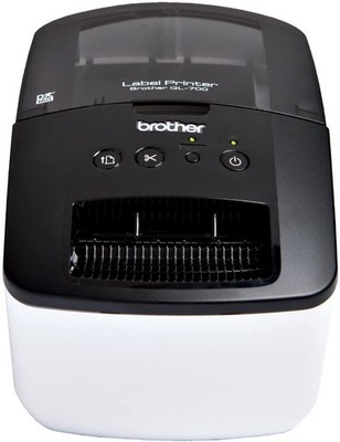 brother QL-700 Etikettendrucker weiß, schwarz - SOFORT Demogerät