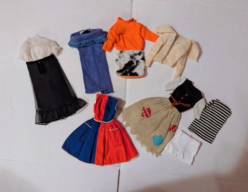 Vintage Barbie Clothes 1960s ~ Mod Era TLC Lot