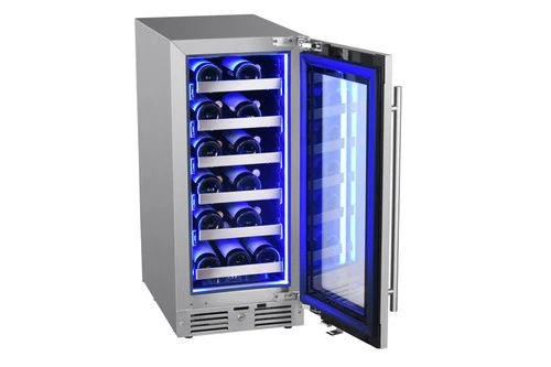 Landmark L3015UI1W-RH 15"W 23 Bottle Capacity Single Zone Wine - Panel Ready - Picture 7 of 12