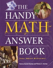 HANDY MATH ANSWER BOOK By And Thomas E Svarney Barnes-sv Patricia **BRAND NEW**