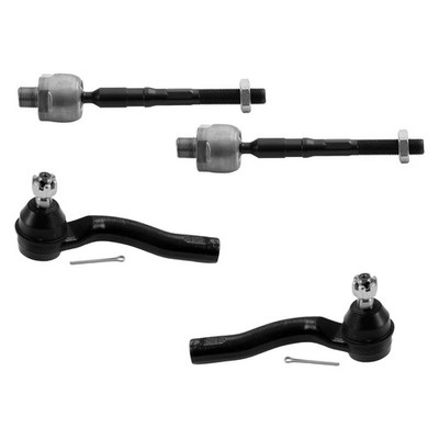 For Ford Fusion 06-12 Metrix Premium Chassis Parts Front Steering Tie Rod Ends