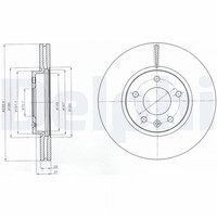 2X Bremsscheibe Vorderachse FüR Opel Vauxhall Chevrolet Astra J Caravan GTC