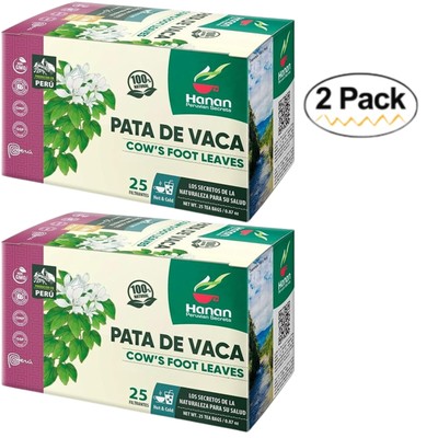 Pata de Vaca 50 Herbal Tea Bags - 100% Natural Cow s Foot Leaf from Peru