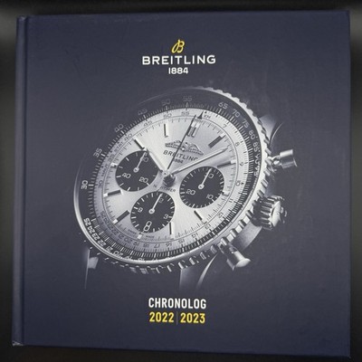 Breitling Chronolog 2022/2023 Deutsch Uhren-Katalog Historie Navitimer Chronomat