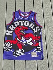 Maglia Mitchell & Ness Hardwood Classics Toronto Raptors XL viola