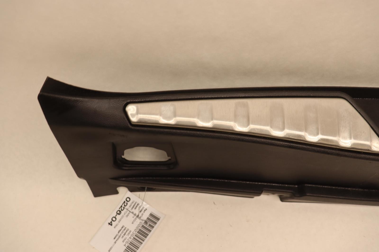 2014-2020 MASERATI QUATTROPORTE REAR TRUNK SILL LATCH SCUFF PLATE TRIM PANEL OEM