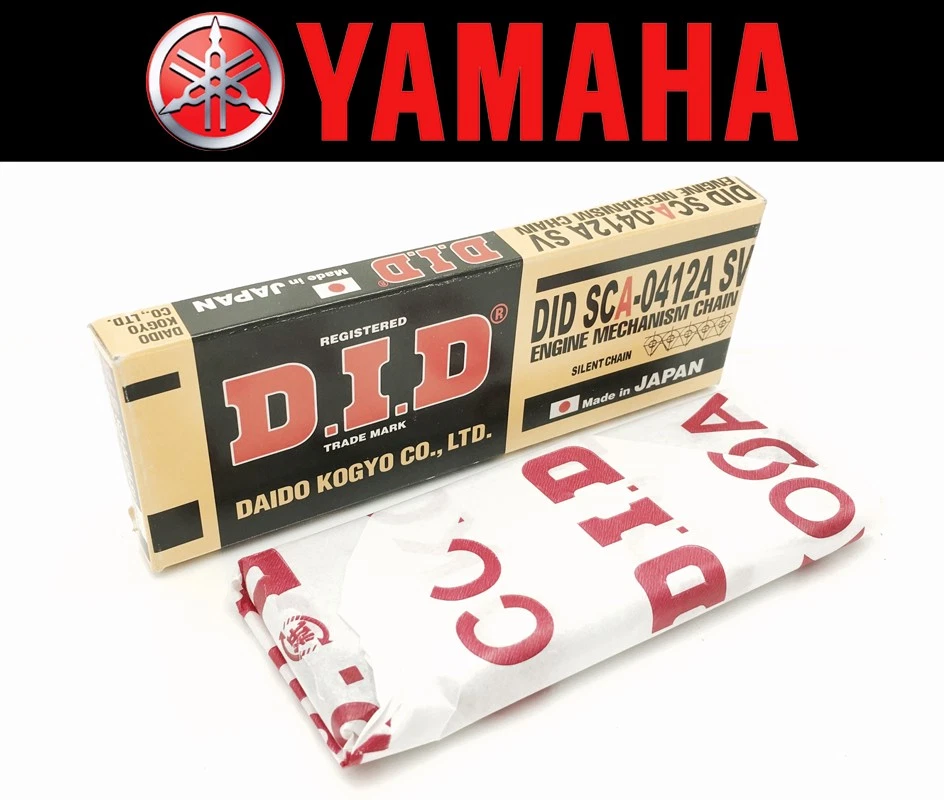 Cadena de leva de distribución D.I.D OEM Yamaha FJ1100, FJ1200, FJ1200A ABS (1984-1993) Foto 2 de 3