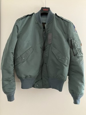 Alpha Industries L2B Flight Jacket Vintage Bomberjacke Sage Green G. L (Large)