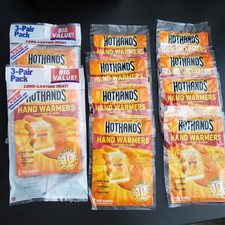 New HotHands Hand Warmers Packages 14 pairs 28 pieces  Best by 2028 