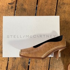 Stella McCartney NIB! Faux Leather Mid-heel Pumps $890 retail! Size 6 / 36
