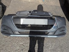 2015-2019 MK1 PEUGEOT 208 FACELIFT FRONT BUMPER & GRILLS SHARK GREY KTP