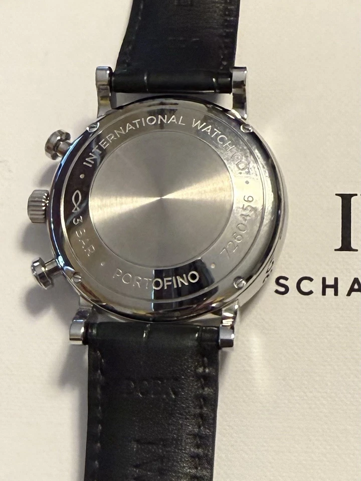 IWC Portifino Chronograph Steel Green Dial 39mm Automatic Men’s Watch IW391405 - Image 4 of 4