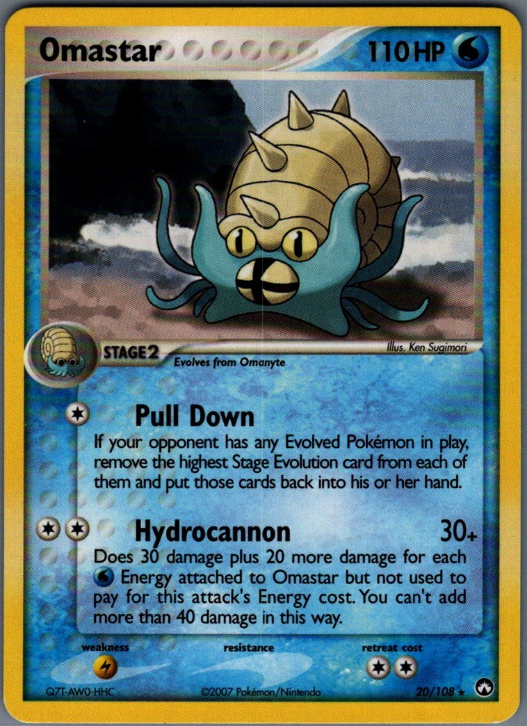 Omastar Rare Power Keepers 20/108 NM