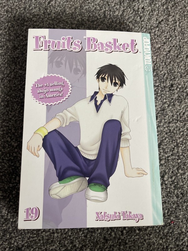 Fruits Basket, Manga, Natsuki Takaya, Volume 19, English Edition,paperback,anime