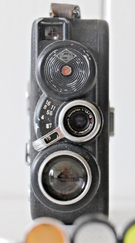 8mm Film Camera  Eumicc3 F + Accessories  ***** WORKING *****