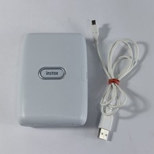 Fujifilm Instax Mini Link Smartphone Printer Ash White Bluetooth Portable Mobile