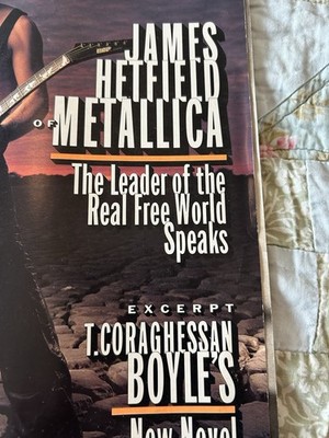 Vintage Rolling Stone Magazine #654 James Hetfield Metallica 1993