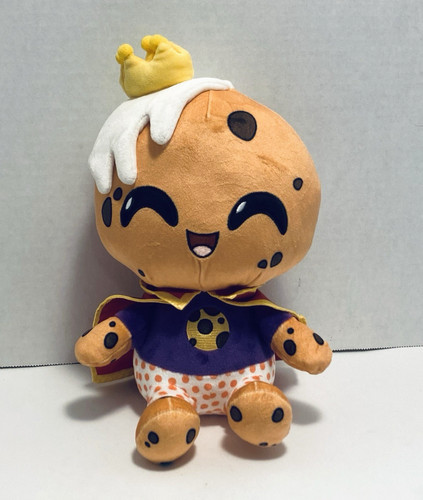 Youtooz ACookieGod Plush Plushie Doll 9" inches sitting pose Soft Cookie King