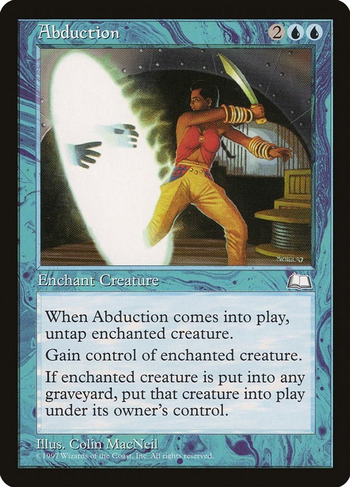 Abduction - [WTH - 30] - LP - MTG - Weatherlight