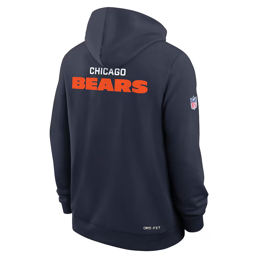 Chicago Bears Nike Sideline Standard Issue Initial Home Dri
