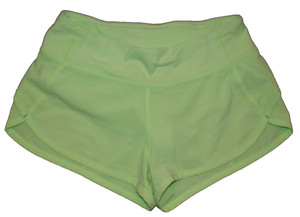 Ivivva by Lululemon Girls Size 10 Speedy Activewear Shorts Neon Green