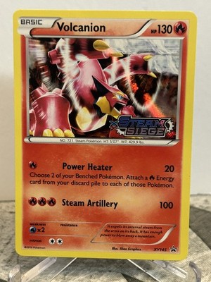 Volcanion (XY Steam Siege Prerelease) XY145 XY Holo Pokémon 