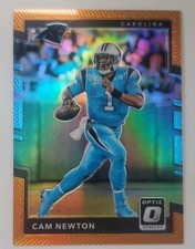 Panini 2017 Donruss Optic Orange /199 Parallel Cam Newton #100 Panthers NFL