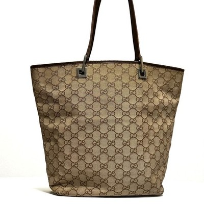 Gucci  Tote Bag Shoulder Bag  Brown  Authentic