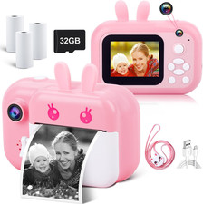 Kids Camera Instant Print Camera for Kids Digital Camera Toddler Toys Christmas